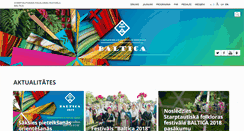 Desktop Screenshot of festivalbaltica.com